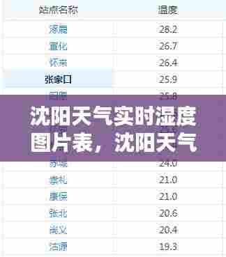 沈阳天气实时湿度图片表，沈阳天气实时湿度图片表 