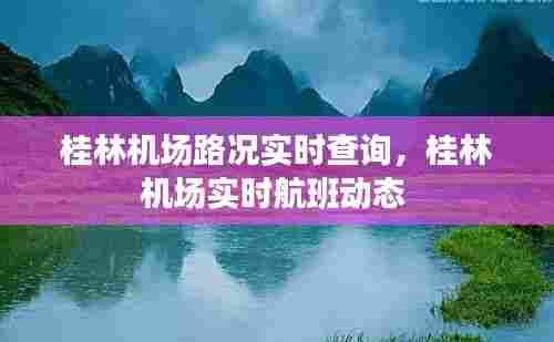 桂林机场路况实时查询，桂林机场实时航班动态 