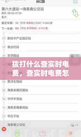 拨打什么查实时电费，查实时电费怎么查 