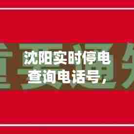 沈阳实时停电查询电话号，沈阳实时停电查询电话号码 