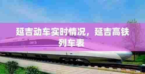延吉动车实时情况，延吉高铁列车表 