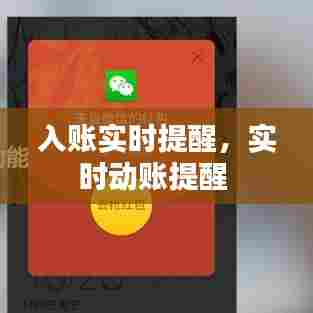 入账实时提醒，实时动账提醒 