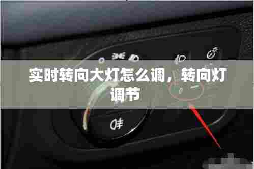 实时转向大灯怎么调，转向灯调节 