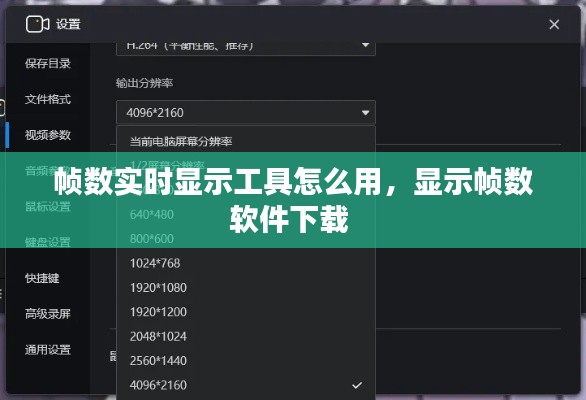 帧数实时显示工具怎么用，显示帧数软件下载 