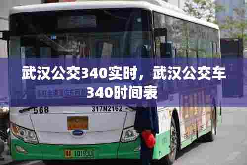 武汉公交340实时，武汉公交车340时间表 