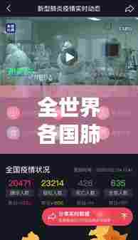 全世界各国肺炎实时动态，全世界各国新型肺炎疫情实时动态 