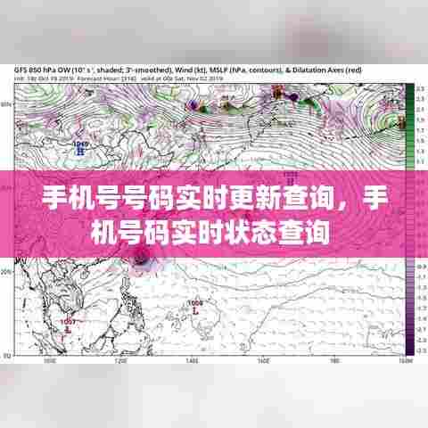 手机号号码实时更新查询，手机号码实时状态查询 