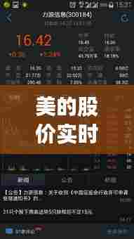 美的股价实时行情，美的股票最新价格 