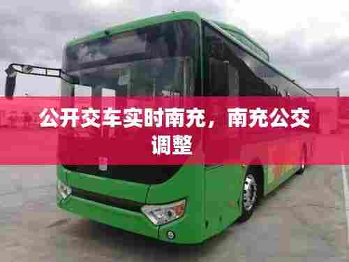 公开交车实时南充，南充公交调整 