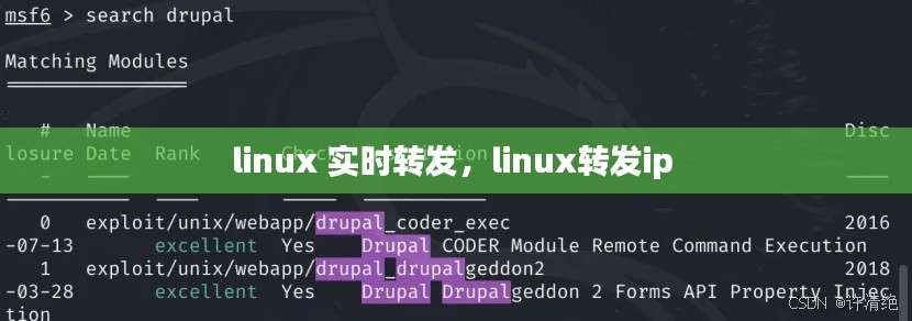 linux 实时转发，linux转发ip 