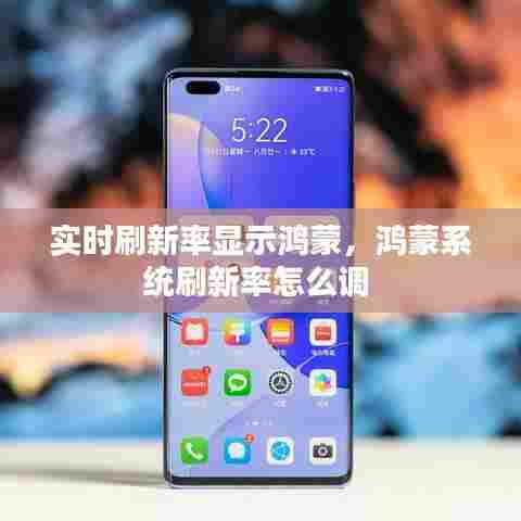 实时刷新率显示鸿蒙，鸿蒙系统刷新率怎么调 