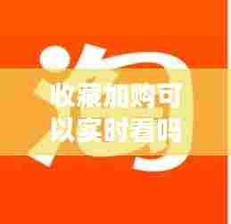 收藏加购可以实时看吗，收藏加购是什么意思 