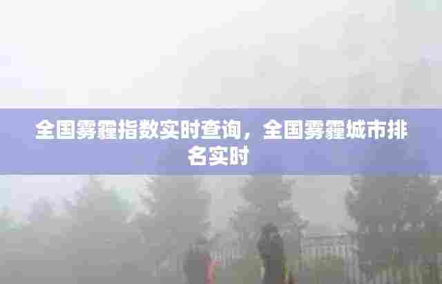全国雾霾指数实时查询，全国雾霾城市排名实时 