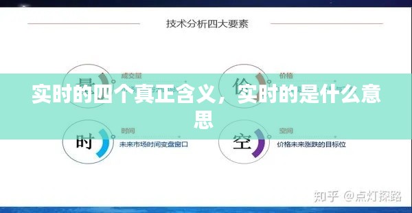 实时的四个真正含义，实时的是什么意思 