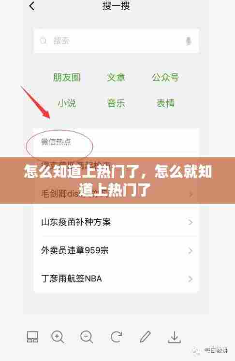 怎么知道上热门了，怎么就知道上热门了 