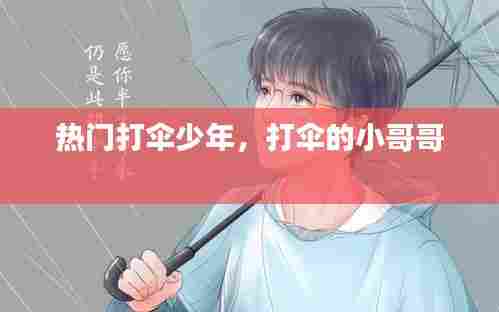 热门打伞少年，打伞的小哥哥 