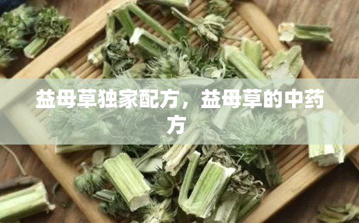 益母草独家配方，益母草的中药方 