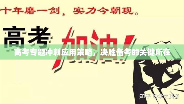 高考专题冲刺应用策略，决胜备考的关键所在