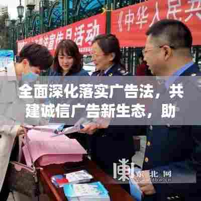 全面深化落实广告法，共建诚信广告新生态，助力行业健康发展！