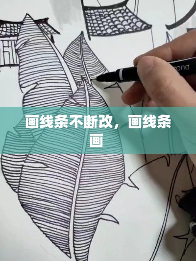 画线条不断改，画线条画 