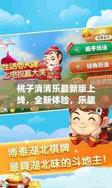 桃子消消乐最新版上线，全新体验，乐趣无穷的游戏世界等你来挑战！
