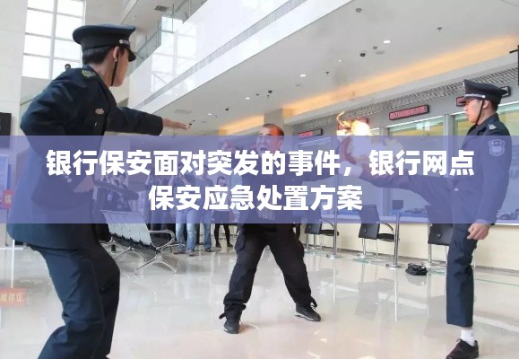 银行保安面对突发的事件，银行网点保安应急处置方案 
