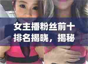 女主播粉丝前十排名揭晓，揭秘网络红人魅力的秘密大揭秘