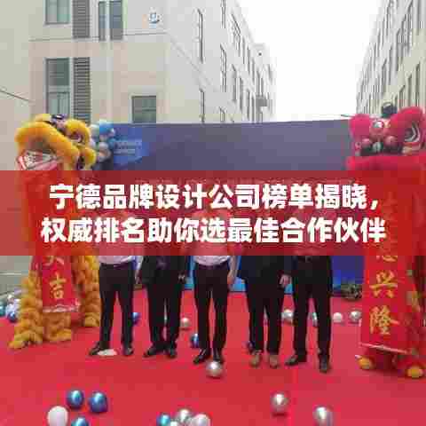 宁德品牌设计公司榜单揭晓，权威排名助你选最佳合作伙伴！