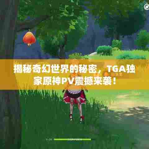 揭秘奇幻世界的秘密，TGA独家原神PV震撼来袭！