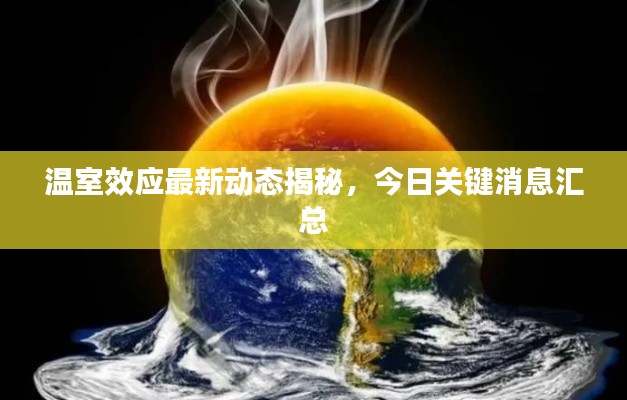 温室效应最新动态揭秘，今日关键消息汇总