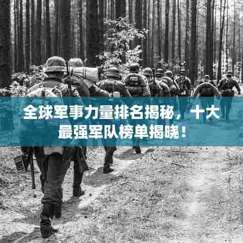 全球军事力量排名揭秘，十大最强军队榜单揭晓！