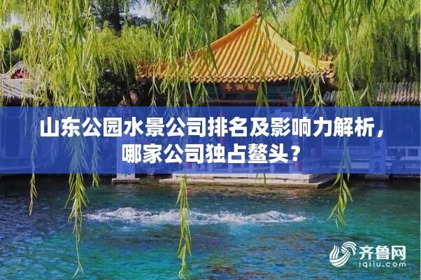 山东公园水景公司排名及影响力解析，哪家公司独占鳌头？