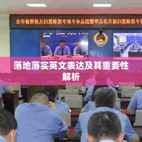 落地落实英文表达及其重要性解析