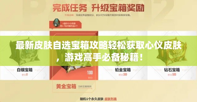 最新皮肤自选宝箱攻略轻松获取心仪皮肤，游戏高手必备秘籍！