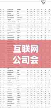 互联网公司会计专业排名揭秘，权威榜单助你选校！