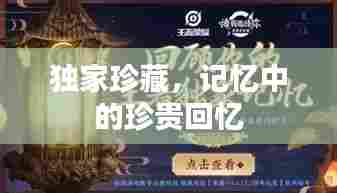 独家珍藏，记忆中的珍贵回忆