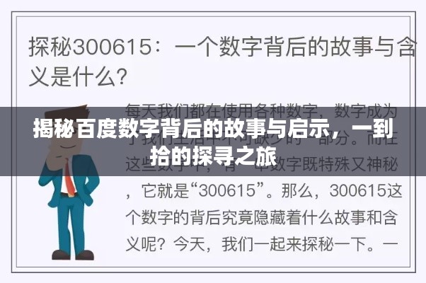 揭秘百度数字背后的故事与启示，一到拾的探寻之旅