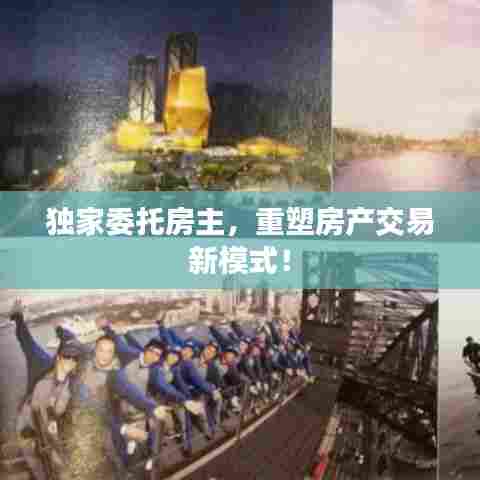 独家委托房主，重塑房产交易新模式！