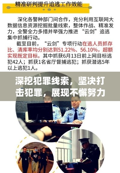 深挖犯罪线索，坚决打击犯罪，展现不懈努力的坚定决心