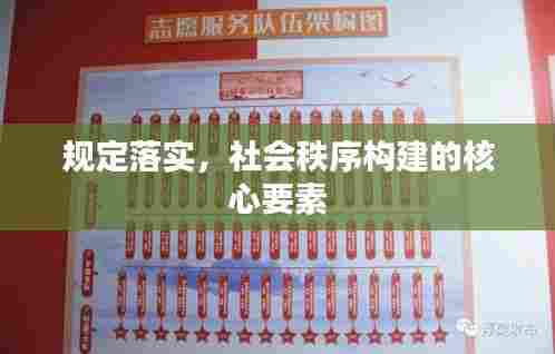 规定落实，社会秩序构建的核心要素