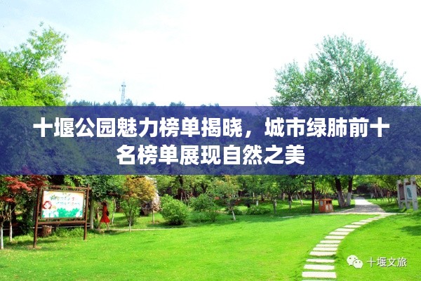 十堰公园魅力榜单揭晓，城市绿肺前十名榜单展现自然之美