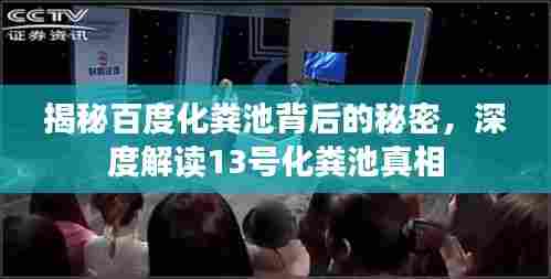 揭秘百度化粪池背后的秘密，深度解读13号化粪池真相