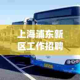 上海浦东新区工作招聘重磅更新，最新职位等你来挑战！