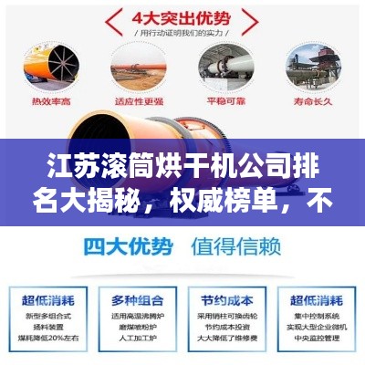 江苏滚筒烘干机公司排名大揭秘，权威榜单，不容错过！