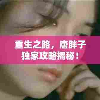 重生之路，唐胖子独家攻略揭秘！