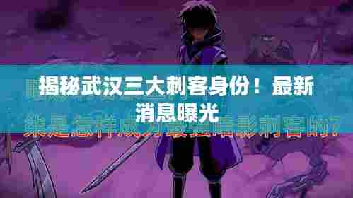 揭秘武汉三大刺客身份！最新消息曝光