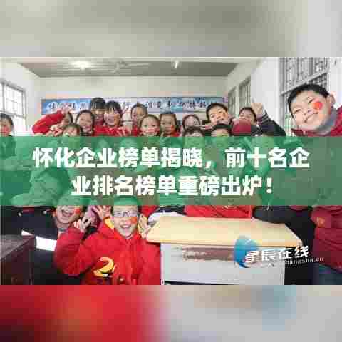 怀化企业榜单揭晓，前十名企业排名榜单重磅出炉！