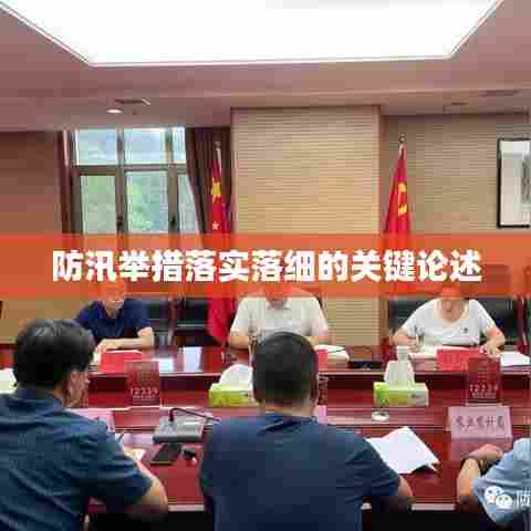 防汛举措落实落细的关键论述