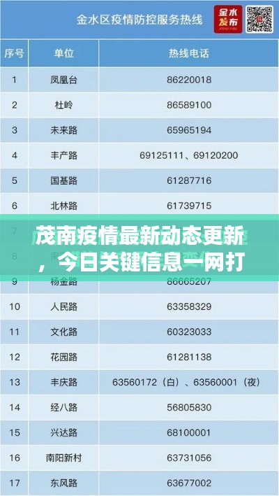 茂南疫情最新动态更新，今日关键信息一网打尽