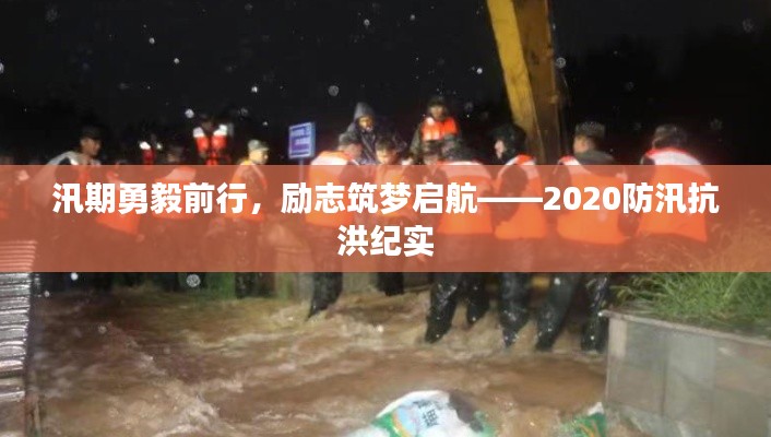 汛期勇毅前行，励志筑梦启航——2020防汛抗洪纪实